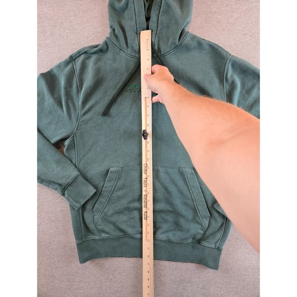 Nike Sport & Sanctuary Wellness Hoodie Sweatshirt Mens Small Green Embroidered - Picture 10 of 14